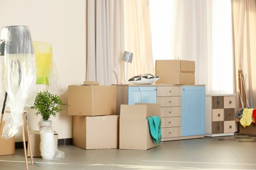Illustration representing accessible moving services in Hayes