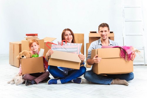 Removal team planning a home move in Hayes