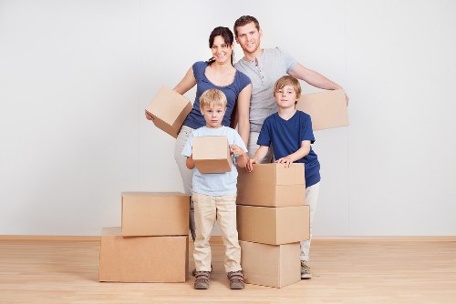 Local removals team assisting with a property move in Hayes