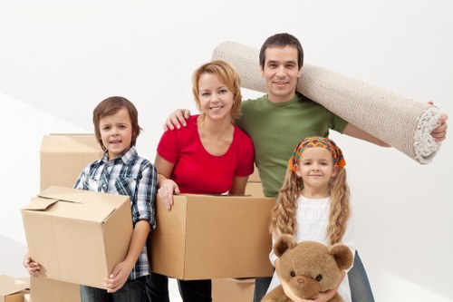 Van removals service helping with access and parking challenges in Hayes