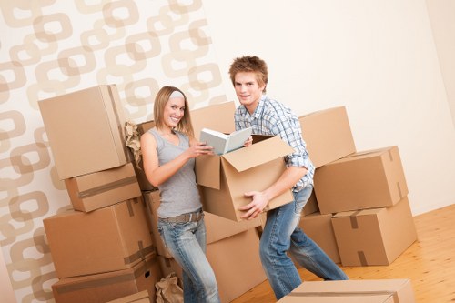 Organised home moving preparation for a Hayes property