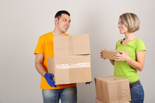 Packing and furniture handling during a Hayes move